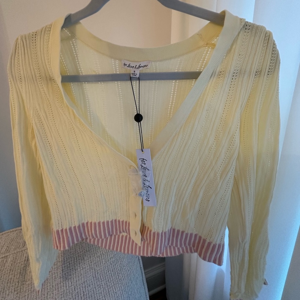 For Love and Lemons Rhea Cardigan - Picture 3 of 3